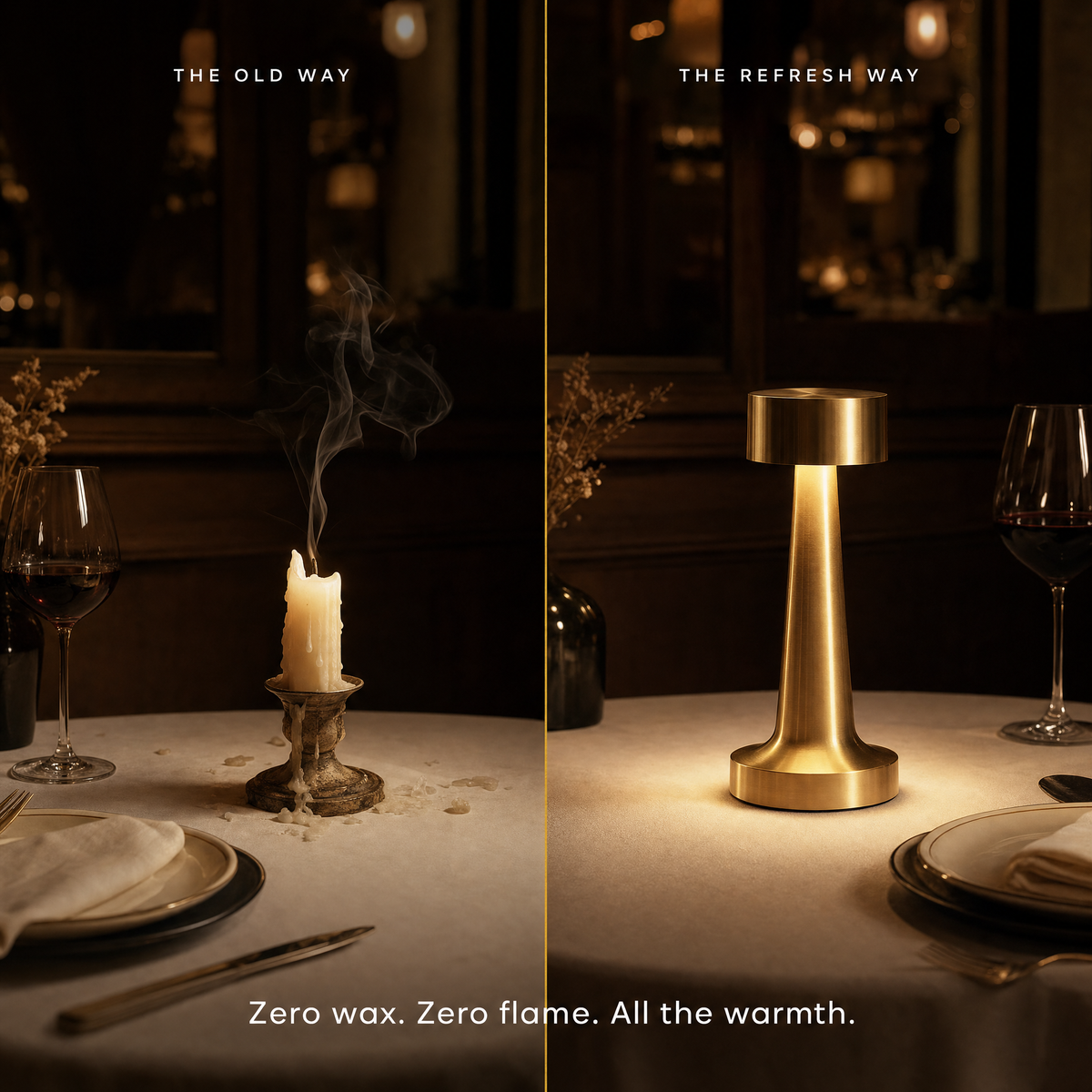 Candles vs Refresh Lamp